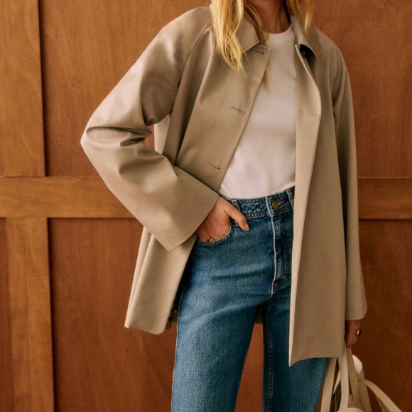 Sezane Carter trench coat - Picture 2 of 5